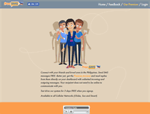 Tablet Screenshot of freesmsph.com